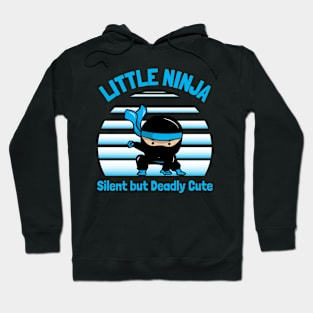 Little Ninja Blue Hoodie